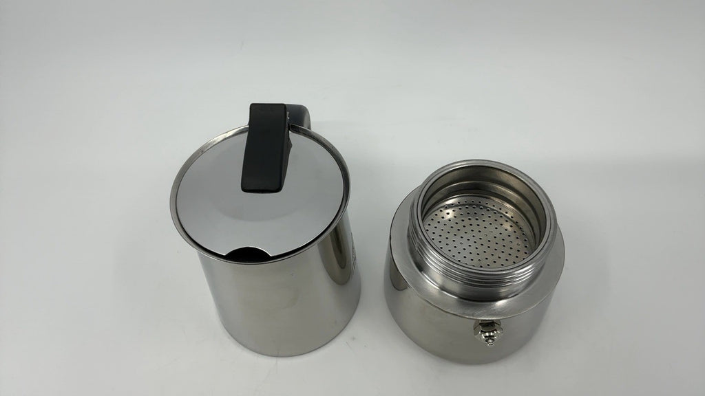 Stainless Steel 4-Cup Stovetop Espresso Coffeemaker by IMUSA
