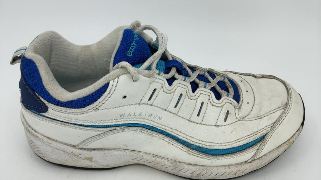 Easy Spirit Romy Womens Walking 65 CD 6.5US WhiteCyanBlueSurf