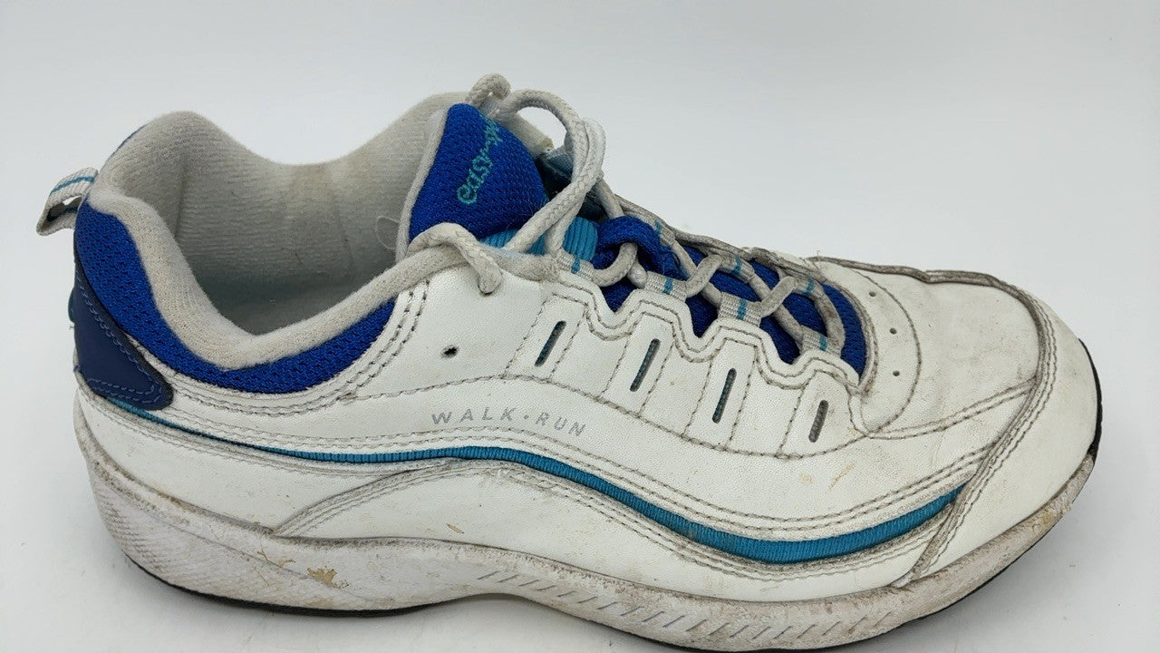 Easy Spirit Romy Womens Walking 65 CD 6.5US WhiteCyanBlueSurf