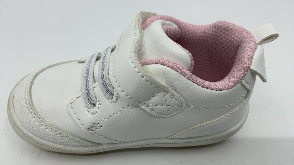 Stride Rite Baby Girls Sr Taye 2.0 Sneaker, Pink, 5 Toddler US