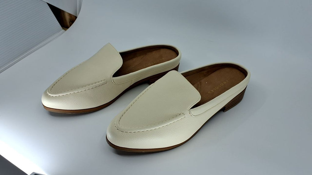 Aerosoles Women's ENRIGHT Loafer Flat, Eggnog PU Leather, 7 Wide