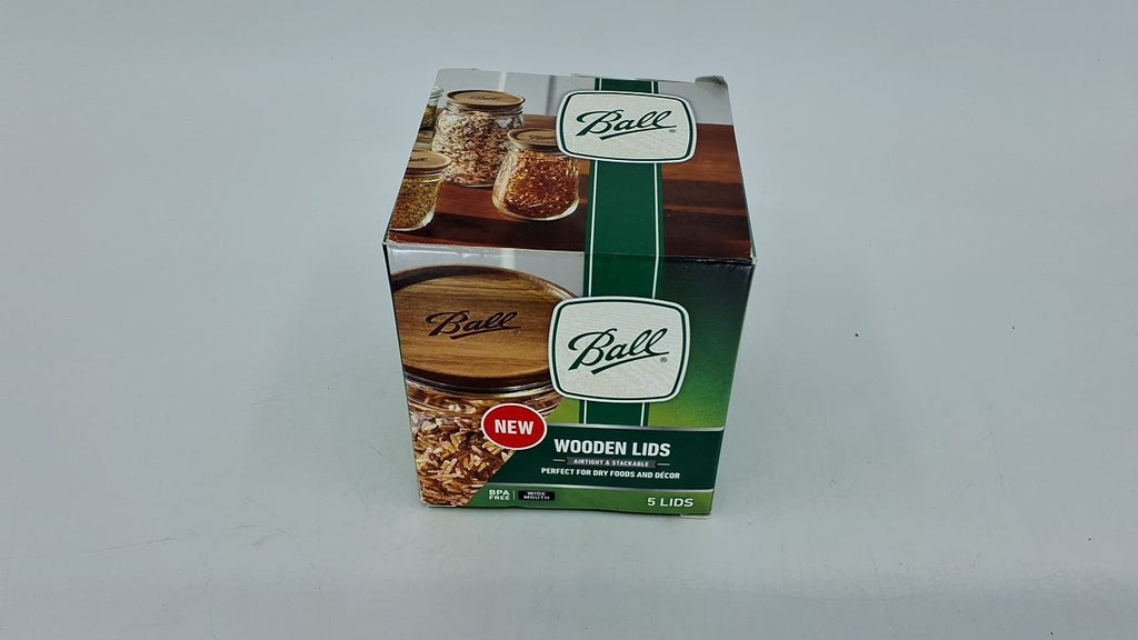 Ball® Jar Lids, 5 Pack Ball Jar Wooden Storage Lids