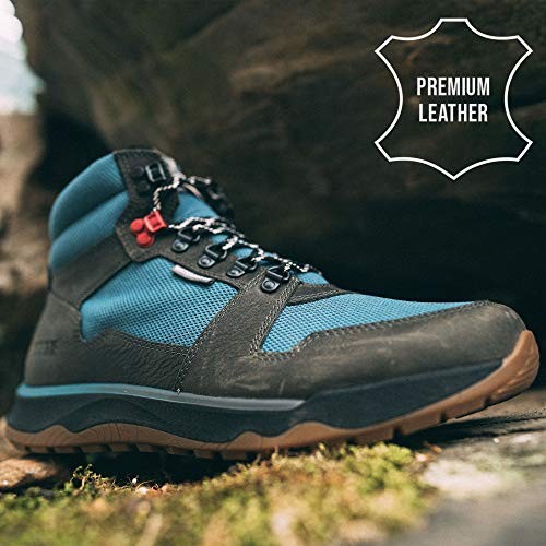 Men's Kodiak Skogan Waterproof Hiking Boot, Grey/Teal, Size 12