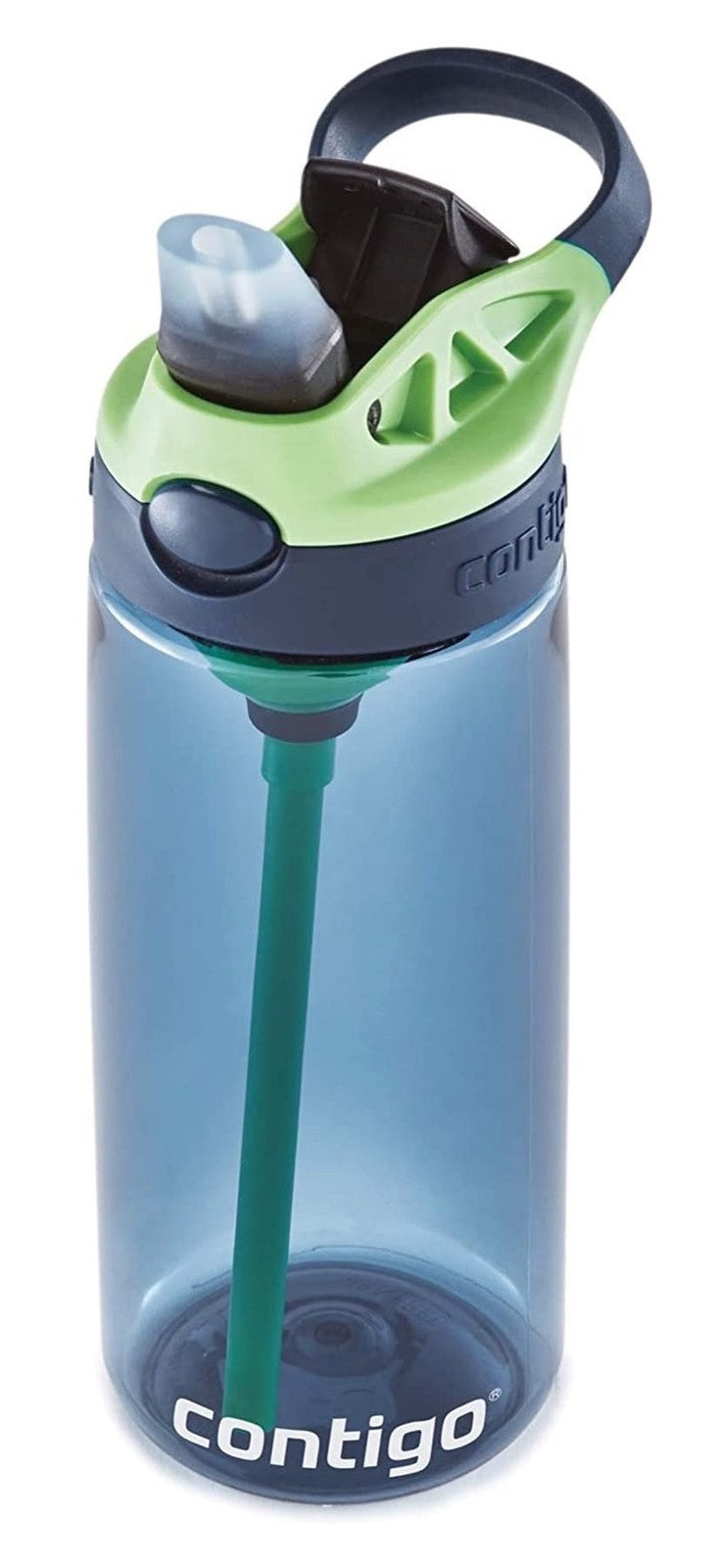 Contigo Kids Straw Water Bottle with AUTOSPOUT Lid 20oz Blueberry