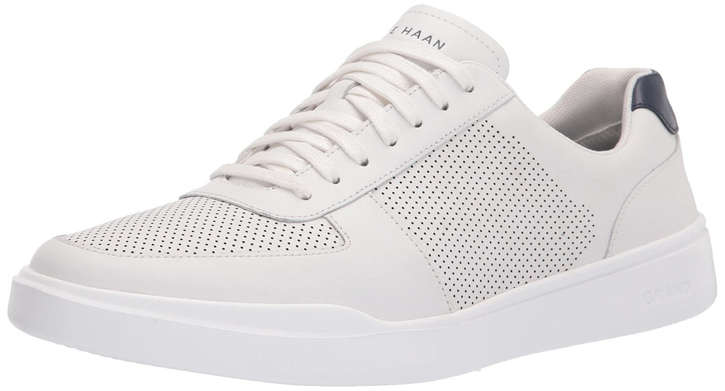 Men's Cole Haan Grand Crosscourt Sneaker, 10.5 Wide, Optic White/Peacoat