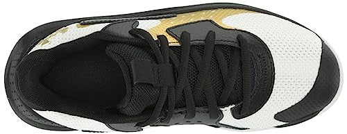 Under Armour Unisex Pre School Jet '23, (100) White/Black/Metallic Gold, 2, US