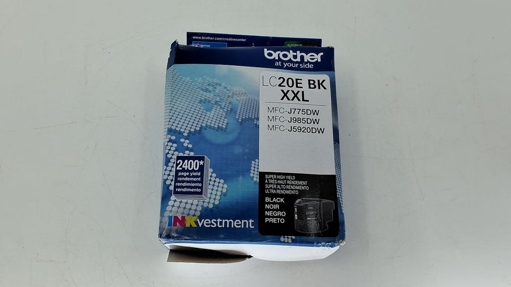 Brother LC20EBK Super High Yield Black Ink Cartridge