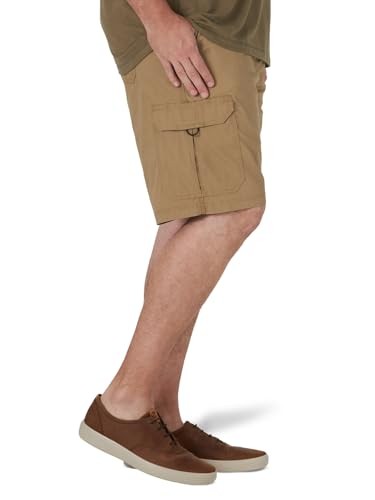 Lee Men's Big & Tall Extreme Motion Crossroad Cargo Short, Nomad, 44