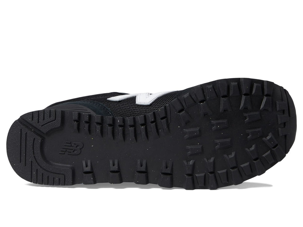 New Balance Men's 515 V3 Sneaker, Black/White/Aluminum Grey, 9 X-Wide