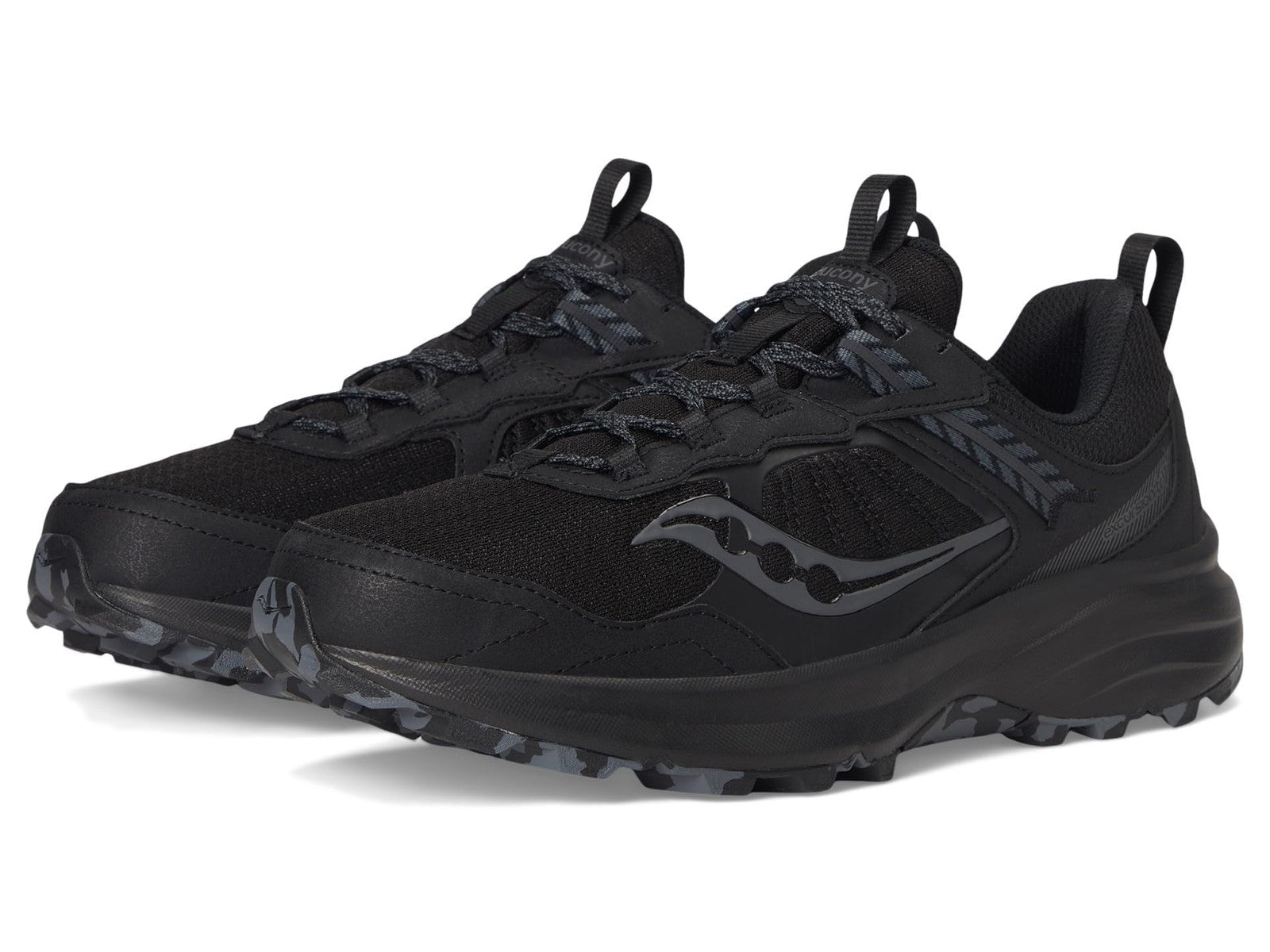Saucony Men's Excursion Tr17 Sneaker, Black/Black/Black, 11.5