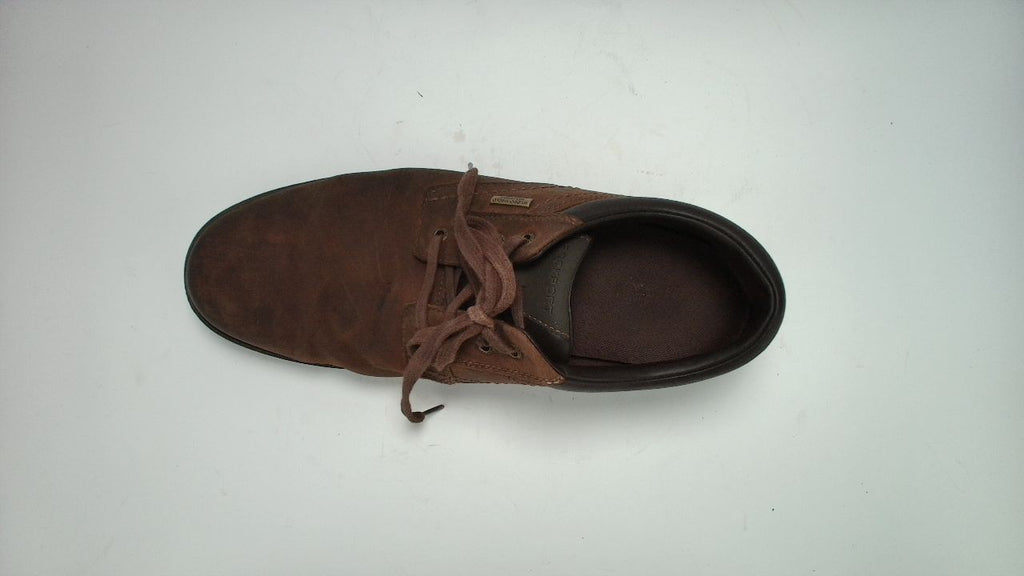 Rockport mens Storm Surge Water Proof Plain Toe oxfords shoes, Tan, 10 M US