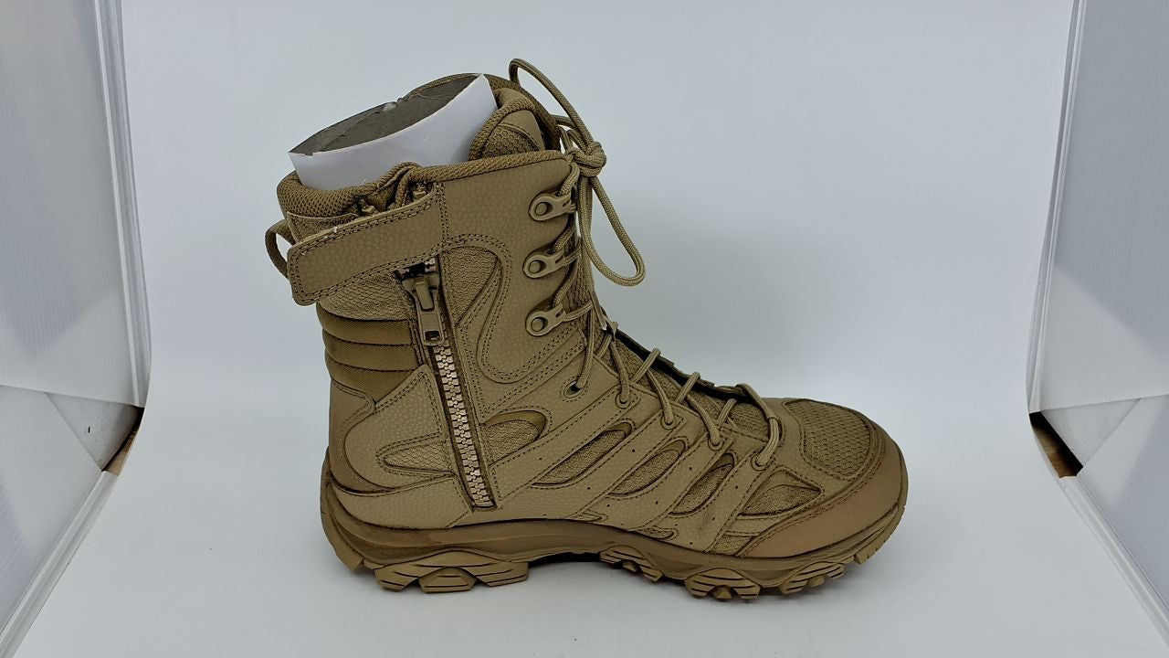 Moab 3 8" Waterproof Tactical Boots, Dark Coyote, Men's Size 12 Wide
