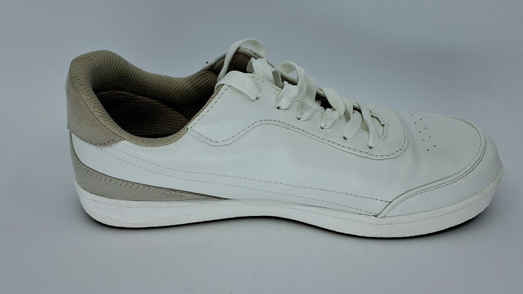 Dr. Scholl's Mens Dink It Lace Up Sneaker Bright White Smooth 10.5 M