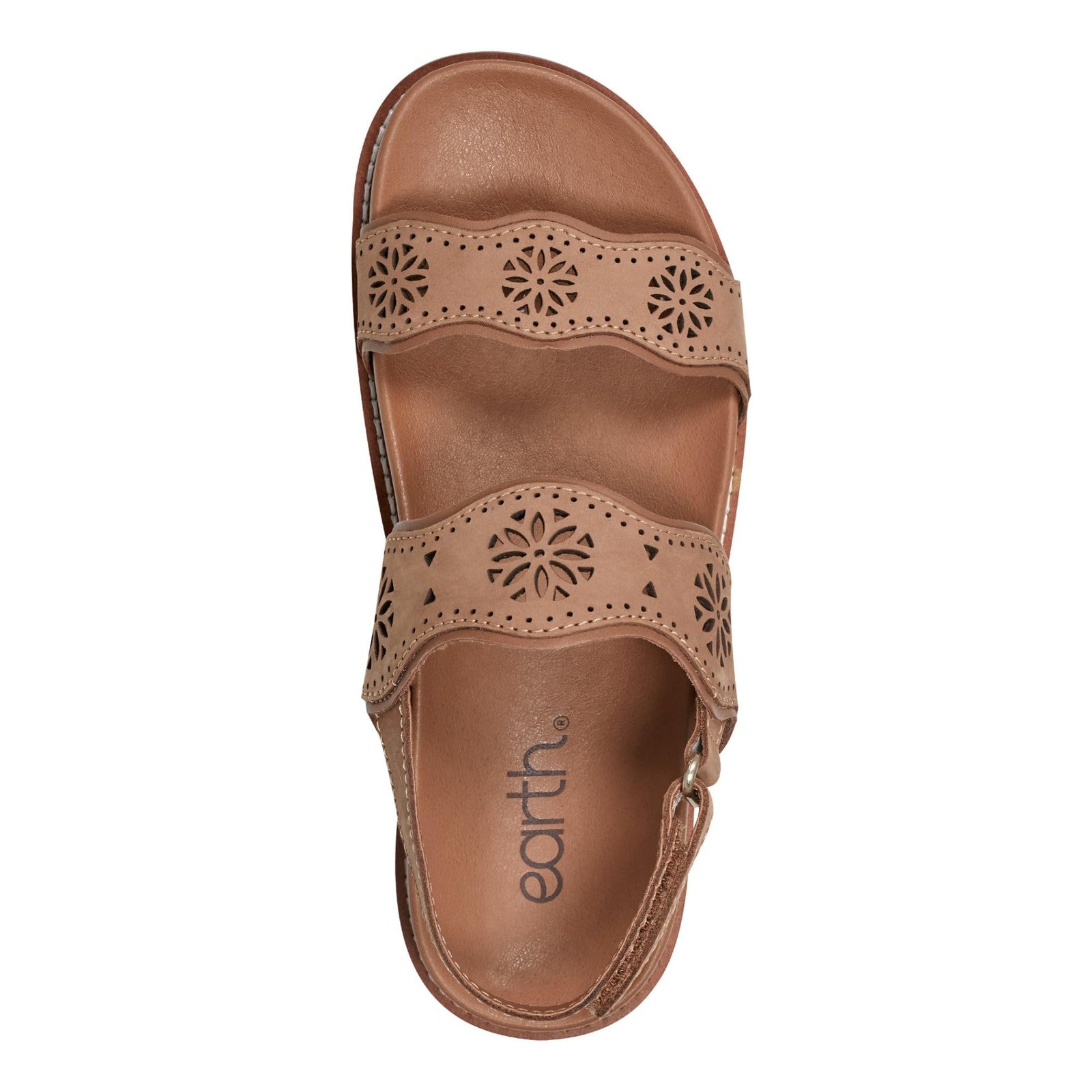 Earth® Ferne Casual Flat Sandals, Medium Brown 210, 7 M