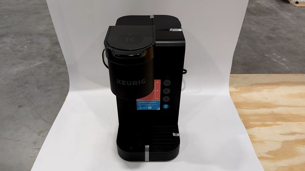 Keurig K-Slim + ICED Single Serve Coffee Maker Auto Off Feature, Black