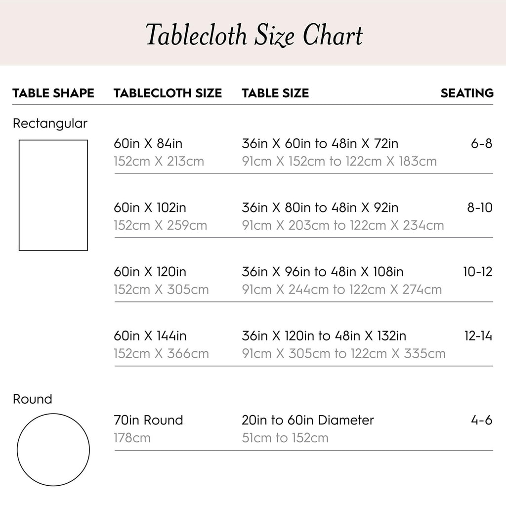 Luxurious White Tablecloth 60" x 120" for Formal & Casual Use
