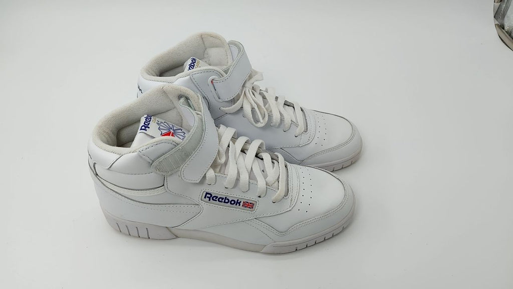 Reebok EX-O-FIT HI High Top Basketball Shoes for Men, Retro Men's Sneakers, 7 M