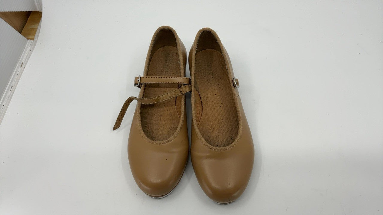 Bloch girls Girl's Merry Jane Tap Dance Shoe, Brown Tan, 13.5 Little Kid US