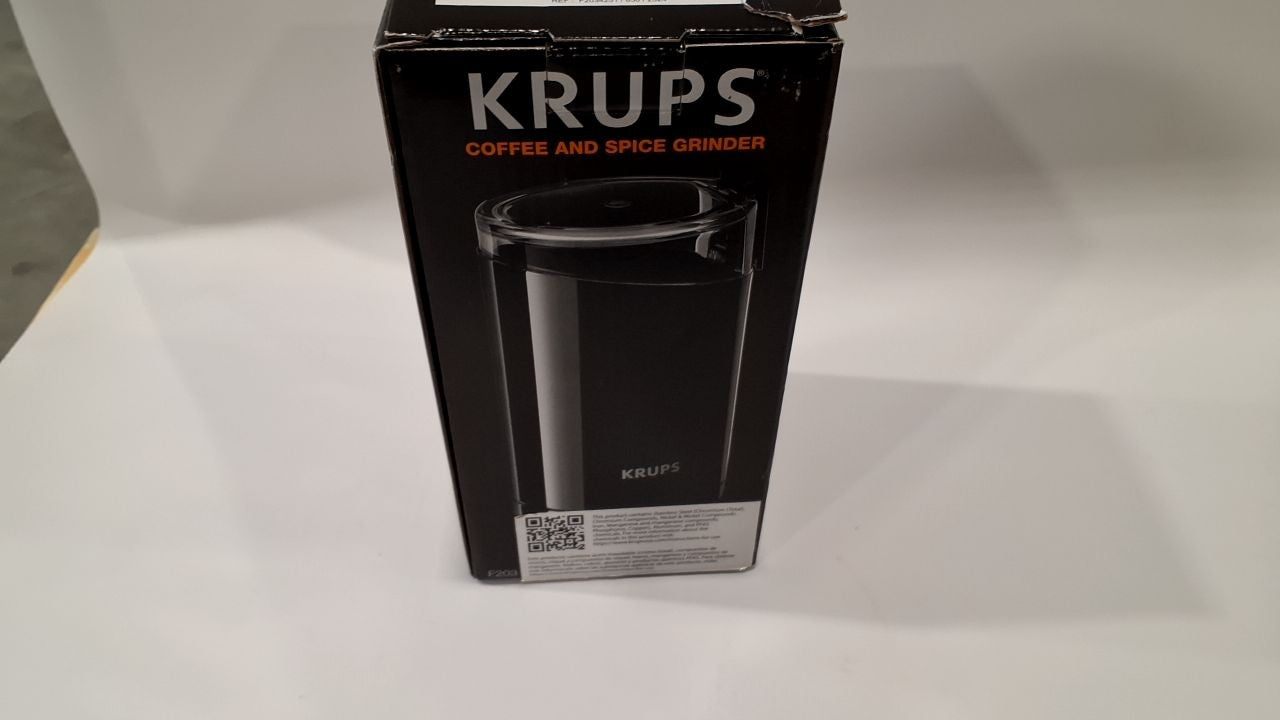 KRUPS Precision Coffee Grinder 3 Oz Capacity, Black, 200W Motor