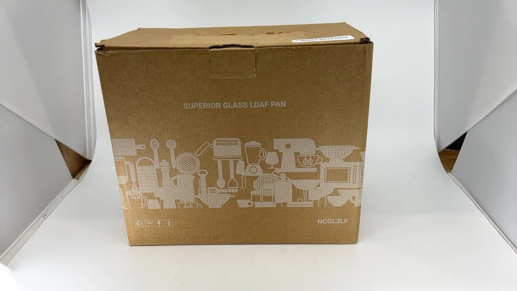 6 Piece Glass Loaf Pan Set w/ Lids - 1.9 QT/62oz - Oven & Microwave Safe