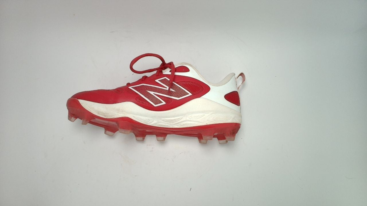 New Balance Women's Fresh Foam Velo V4 Molded Softball Shoe, Team Red/White, 10