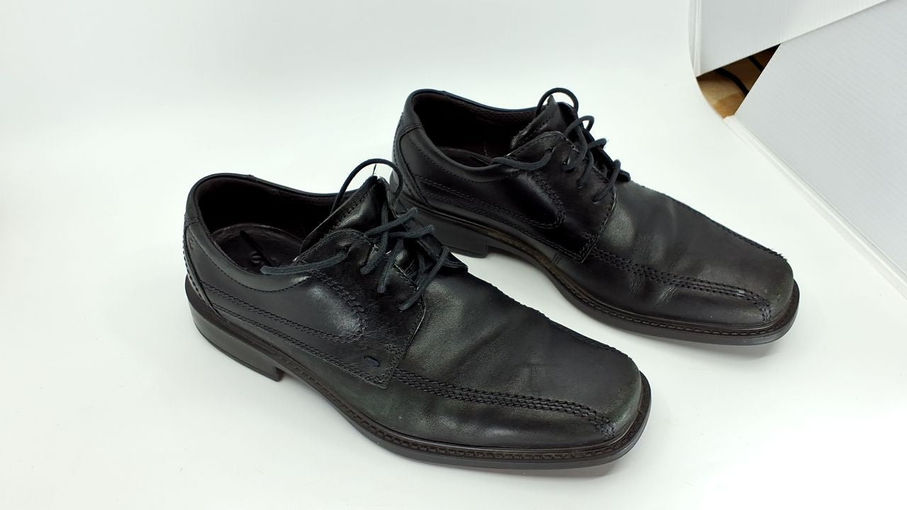 ECCO Men's New Jersey Tie Oxford,Black,40 EU (US Men's 6-6.5 M)