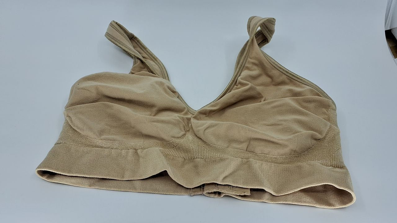 Bali Women's Sure Size Wire Free Bra, Nude, Large