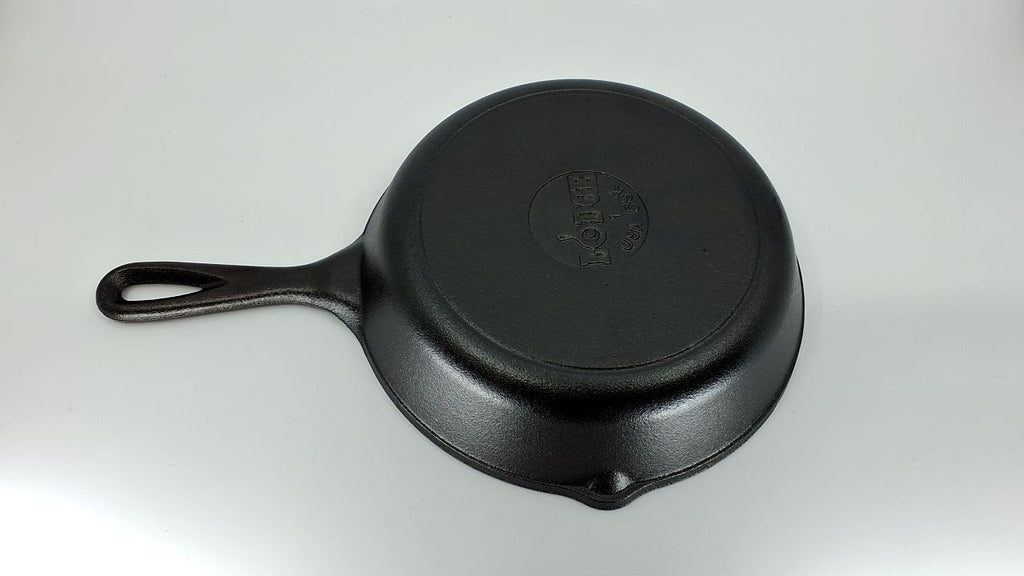 8 Inch Black Cast Iron Skillet by Lodge, Pre-Seasoned, Durable Cooking Tool