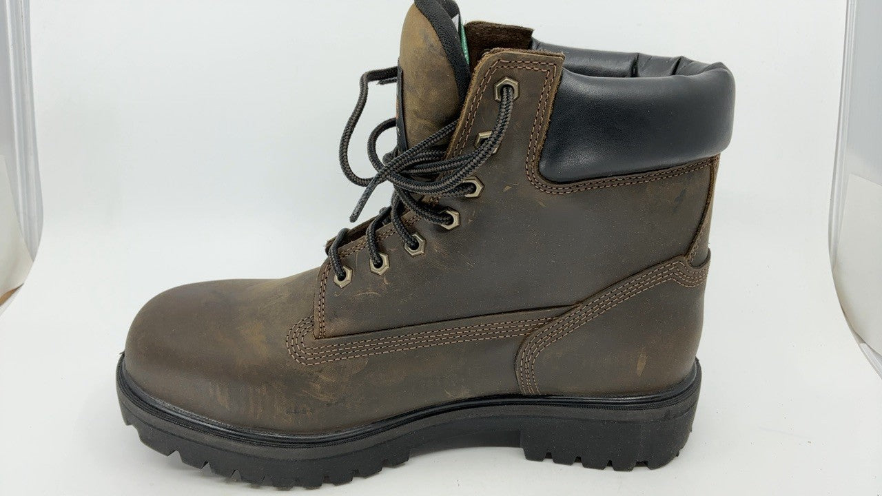 Timberland PRO 6 Inch Soft Toe Work Boots, Insulated, Waterproof, Brown, 11 M