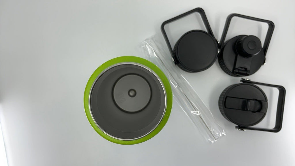 Konokyo 22oz Sport Insulated Water Bottle, Stainless Steel, Bamboo Grove