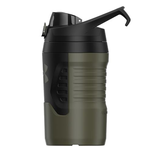 32 oz Insulated Water Bottle w/ Handle & Fence Hook - Marine OD Green