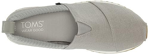 TOMS Men's Resident 2.0 Sneaker, Drizzle Grey Heritage Canvas, 9