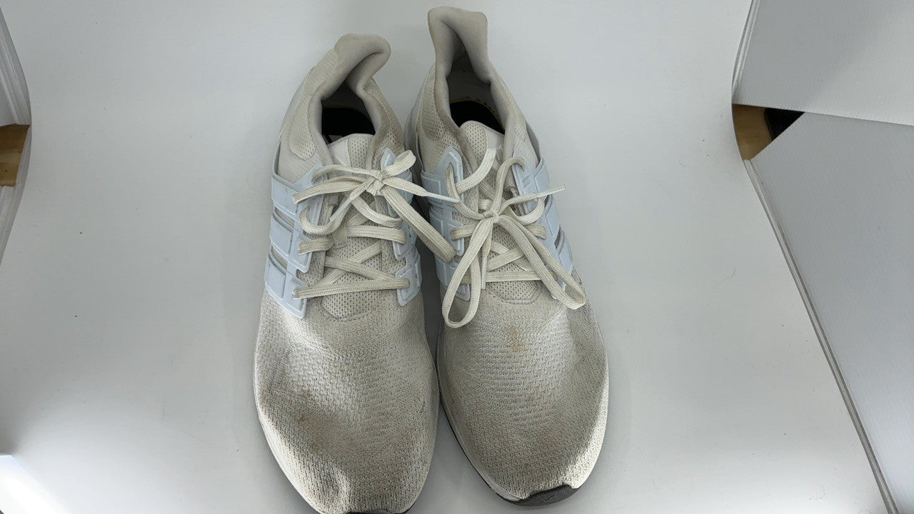 adidas Men's Ultradream DNA Sneaker, White/White/White, 14