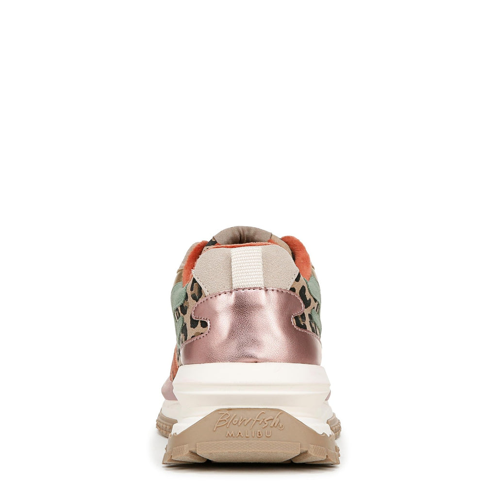 Blowfish Malibu Womens Leo Retro Sneaker Leopard 9 M
