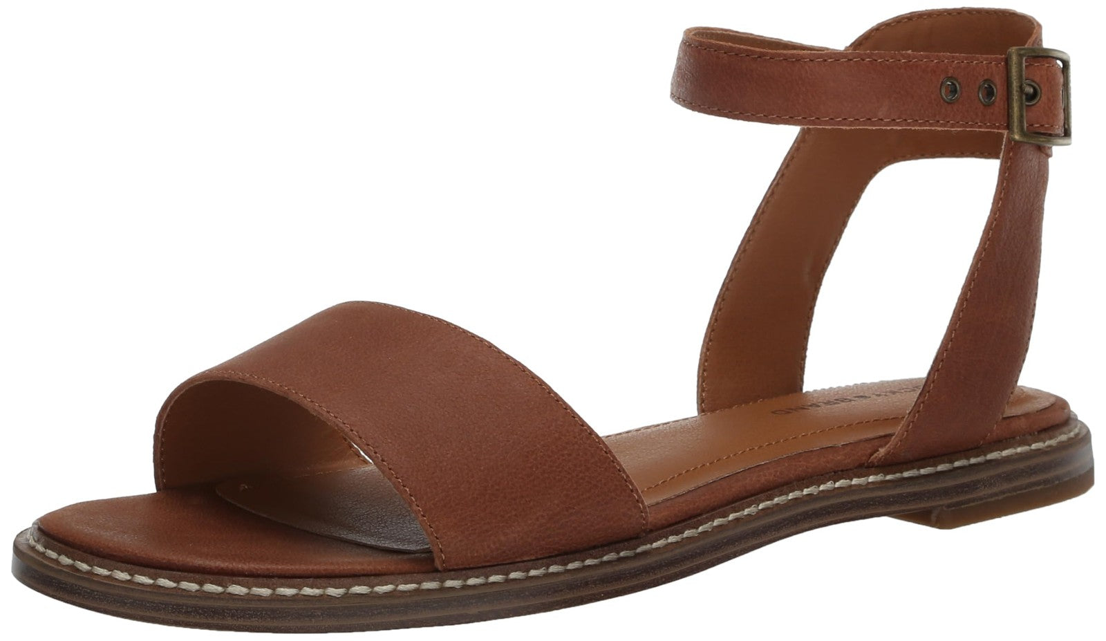 Lucky Brand Women's Kimaya Flat Sandal, Pinto, 10