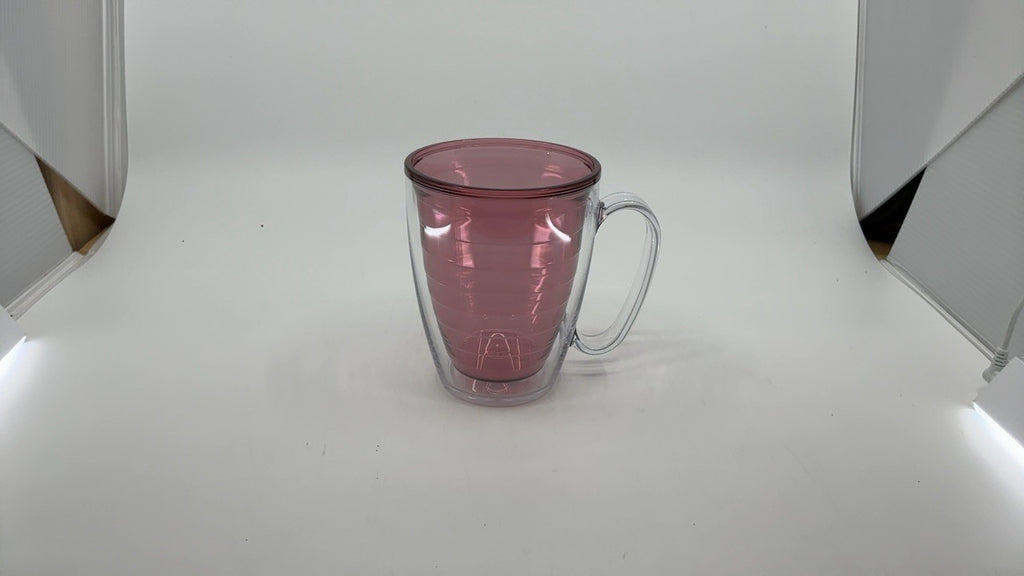 Tervis Pink Sand 16oz Double Wall Tumbler, Keeps Drinks Hot & Cold