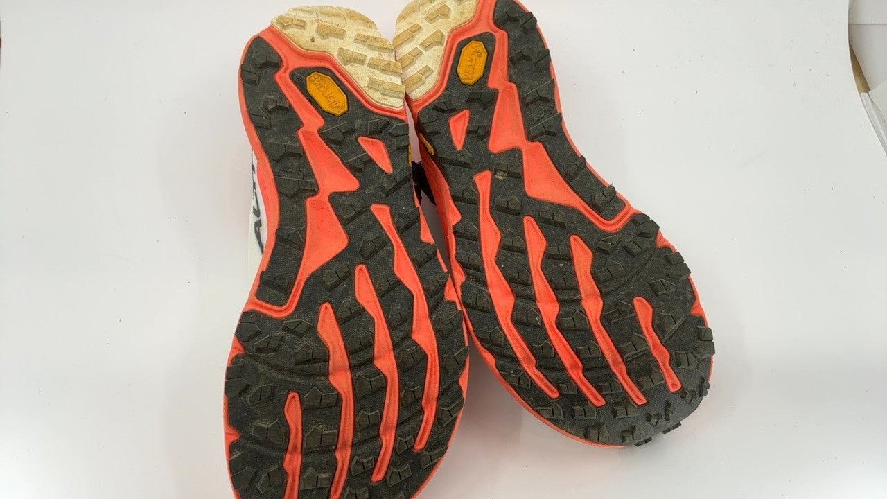 ALTRA Women's TIMP 5 BOA Trail Running Shoe, White/Coral, 7.5