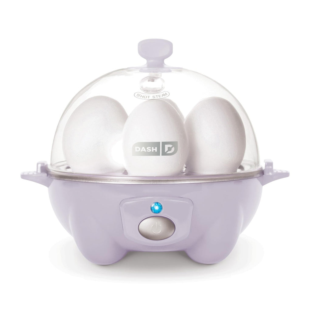 DASH 7 Egg Capacity Egg Cooker Lavender for Hard Boiled & Poached