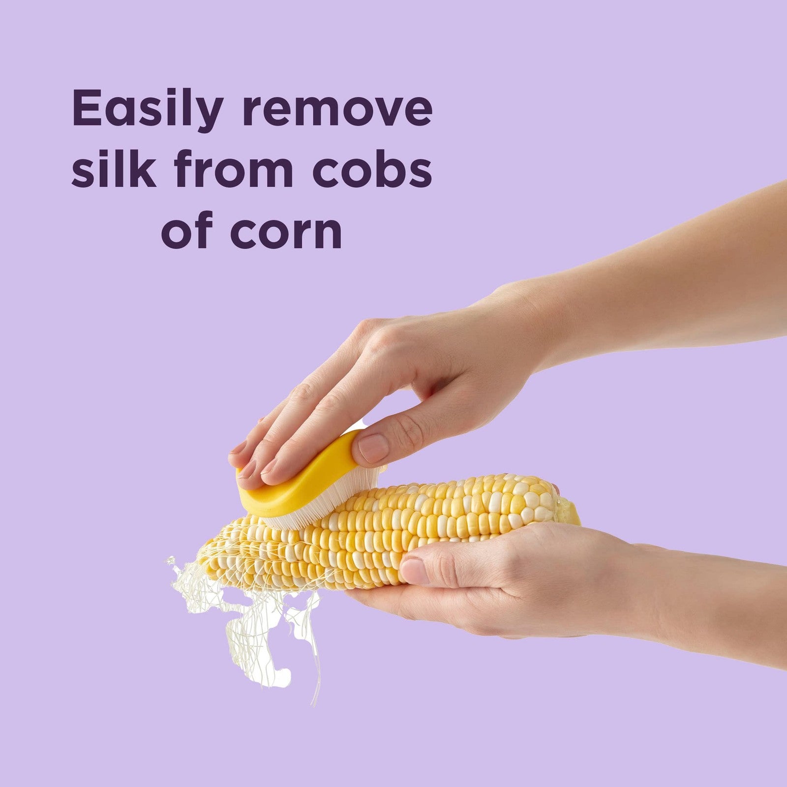 Chef'n Silkster Corn Brush, Removes Silk