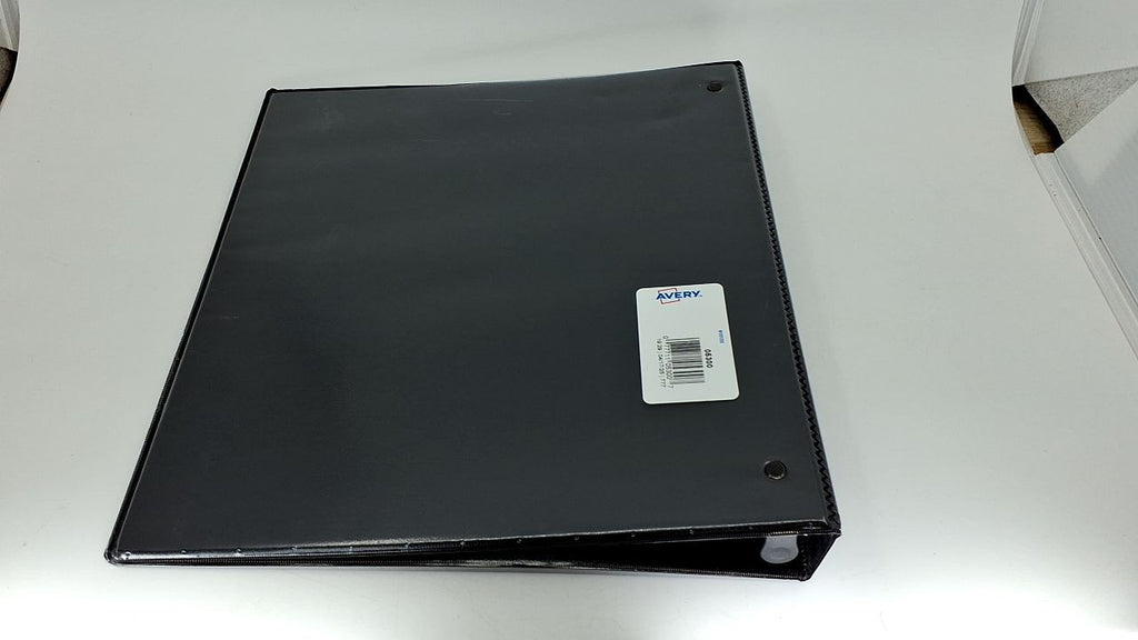 Avery 1" Black Heavy-Duty View Binder, Slant Rings, Holds 8.5" x 11"