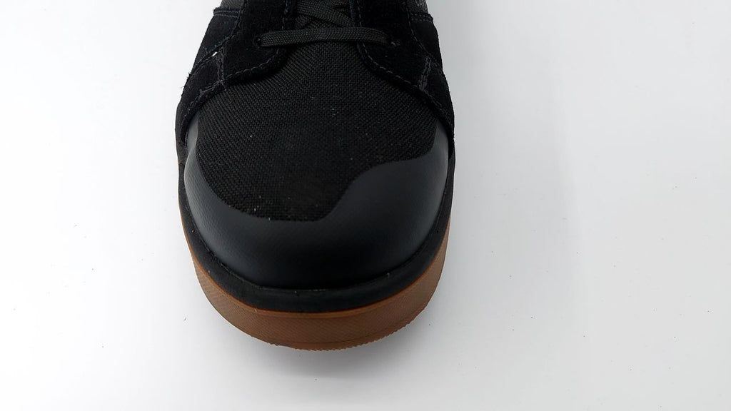 Men's KEEN Kenton Mid Top Sneakers Black/Gum Composite Toe 11.5