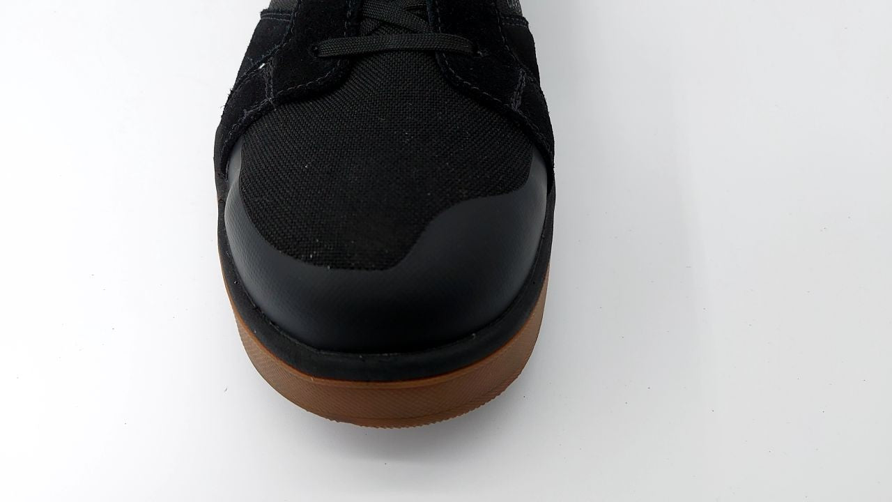 Men's KEEN Kenton Mid Top Sneakers Black/Gum Composite Toe 11.5