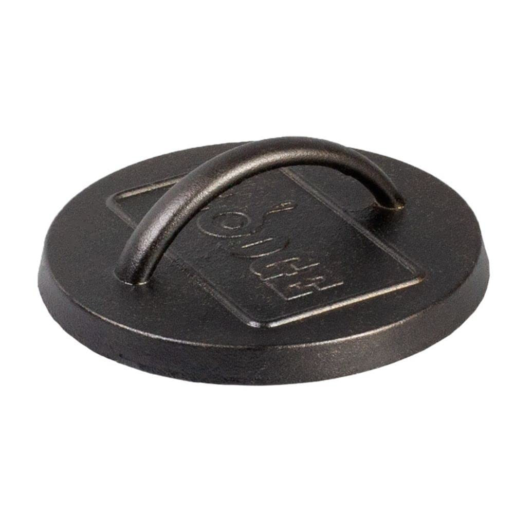 Lodge Pre-Seasoned Cast Iron Grill Press - 6.25 Inch for Stovetop & Grill