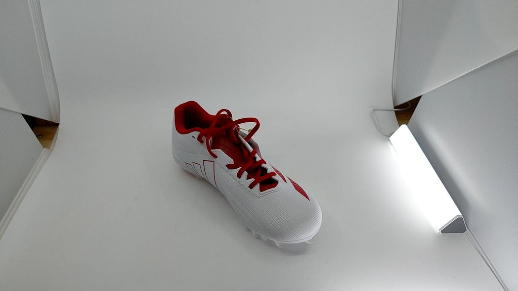 adidas Adizero Electric.2 Football Shoes, White/Power Red, Men's Size 8