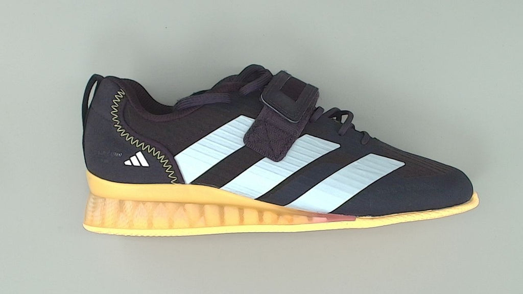 adidas Unisex Adipower Weightlifting 3 Sneaker, Aurora Black/Zero, 8 US Men