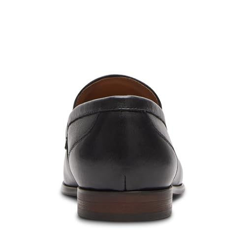 Steve Madden Men's JAYSHAN Loafer, Black, 11
