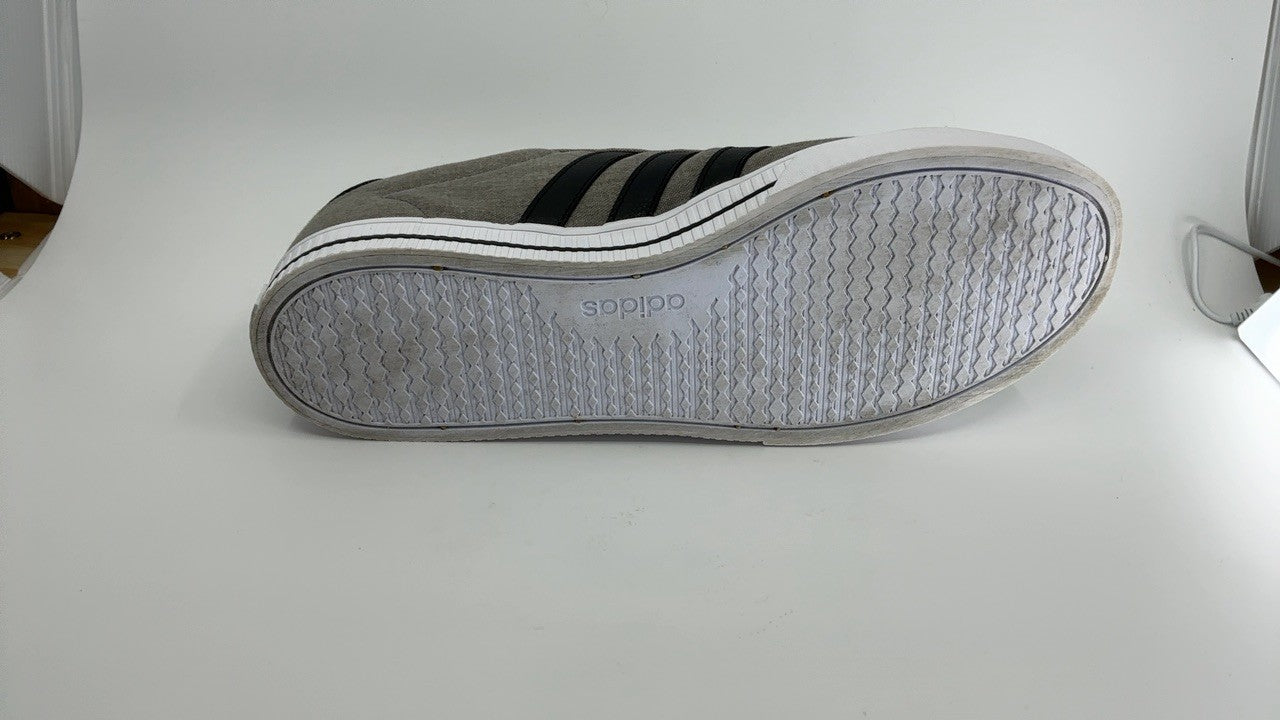 adidas Men's Daily 3.0 Skate Shoe, Dove Grey/Core Black/Cloud White, 12