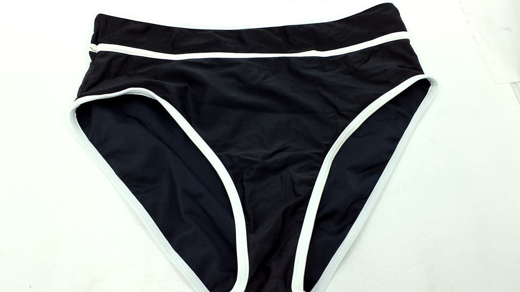 Womens Large Colorblock High Waisted Bikini Set Two Piece Swimsuit
