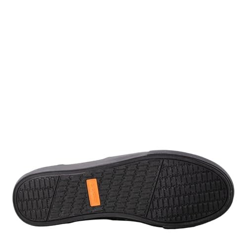 Men's Lugz Lear Classic Sneakers Black 10.5 W Lace-Up Canvas Shoes