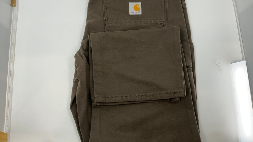 Carhartt Men's Relaxed Straight Rigby Pant, Dark Coffee, W34 x L30